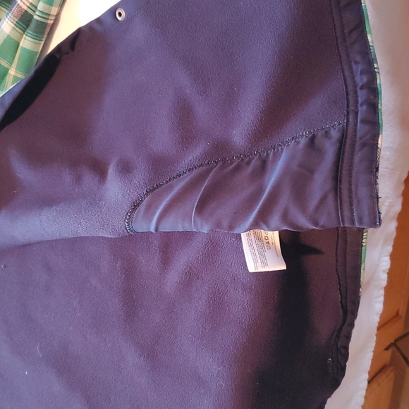 Orvis Green Plaid Button-Up Fleece Lined Snap Button Sz. XL Shacket - Picture 6 of 11